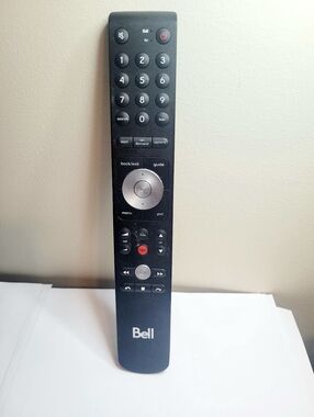 Bell Fibre Slim Black TV Remote Control